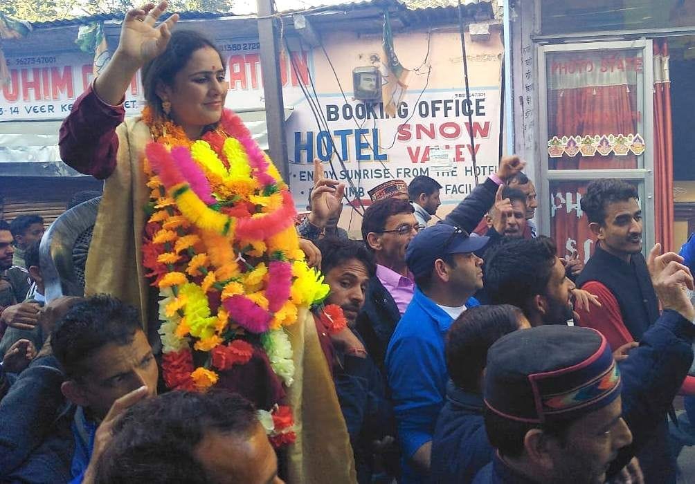 Nisha in Chakrata and Mathor Singh became block chief in Kalsi