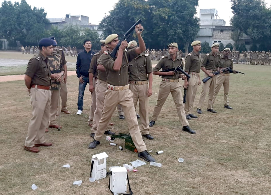 Exercise to give peace message to peace committees