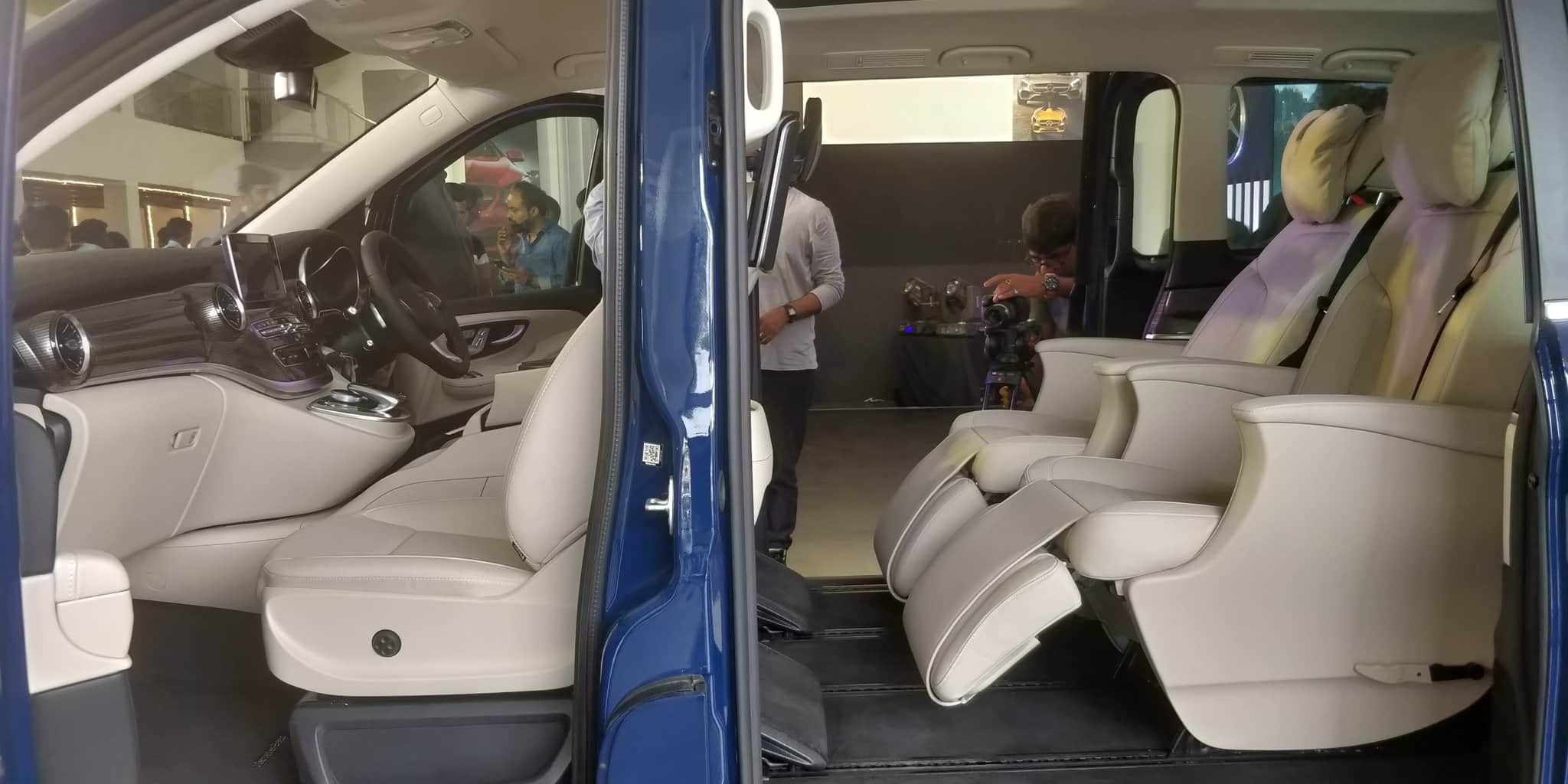 Mercedes Benz Launched Costliest MPV V-Class Elite in India at Rs 1.10 crore