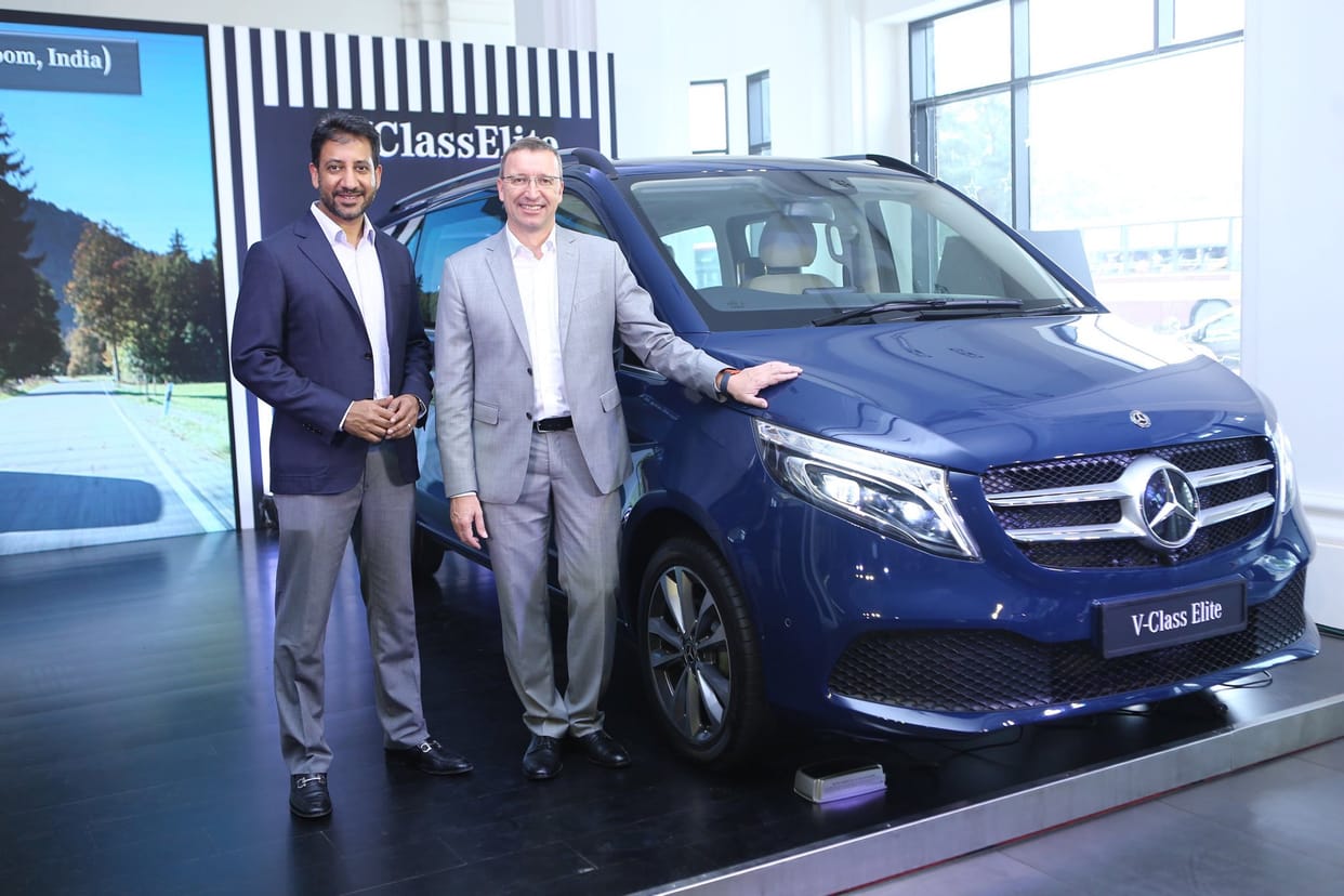 Mercedes Benz Launched Costliest MPV V-Class Elite in India at Rs 1.10 crore