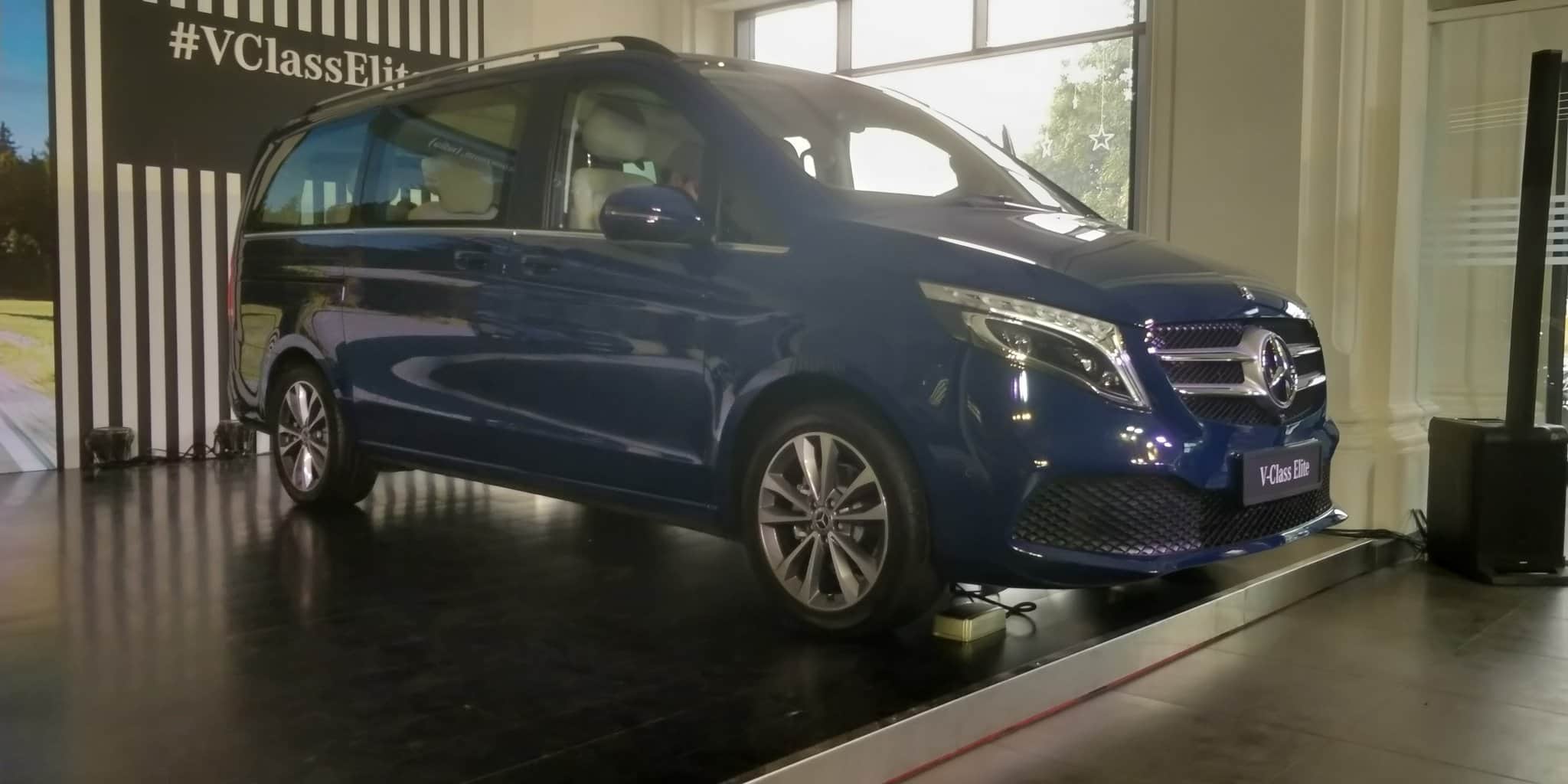 Mercedes Benz Launched Costliest MPV V-Class Elite in India at Rs 1.10 crore