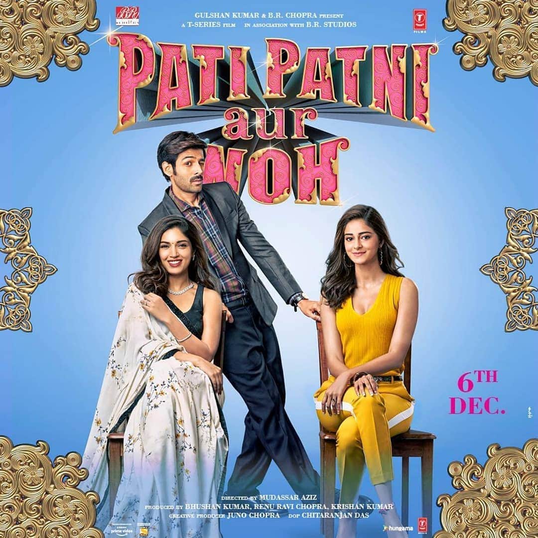 Kartik Aaryan film Pati Patni Aur Woh get outraged for offensive line Bhumi Pednekar apologies
