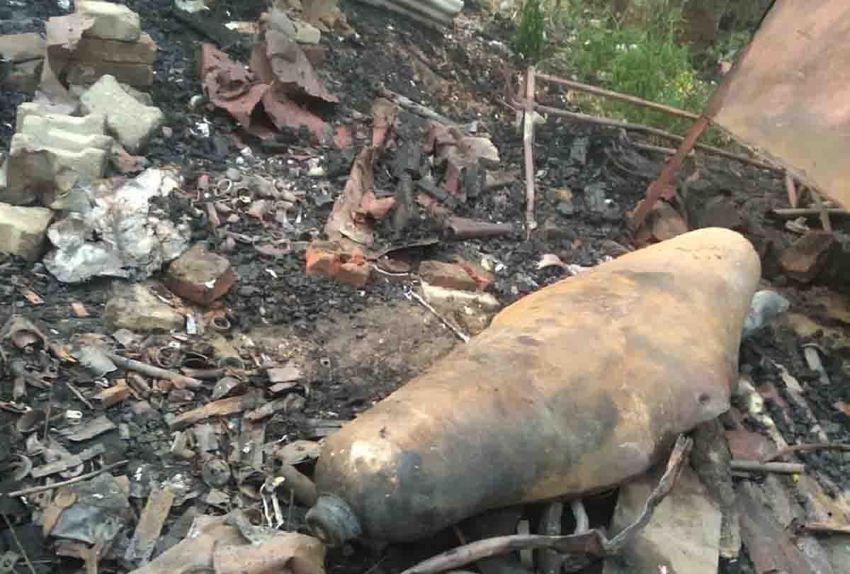 eight shops burnt due to Gas cylinder exploded
