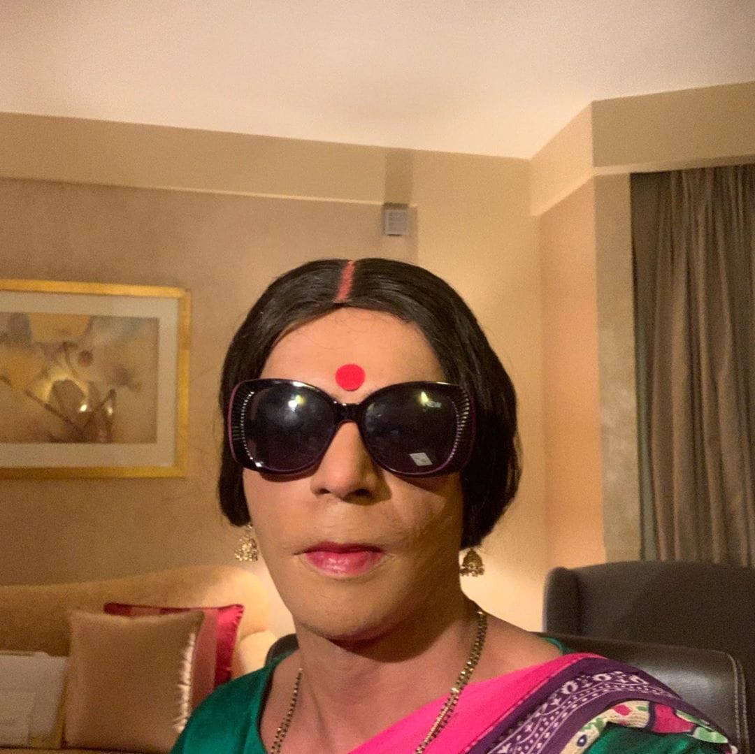 Sunil Grover Share The Kapil Sharma Show Character Rinku Bhabhi Transformation Pictures