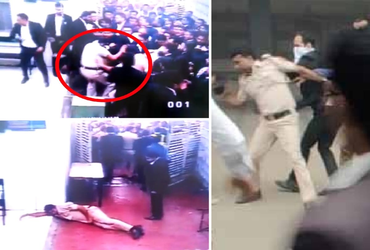 New Delhi Tis Hazari court clash between advocates and police