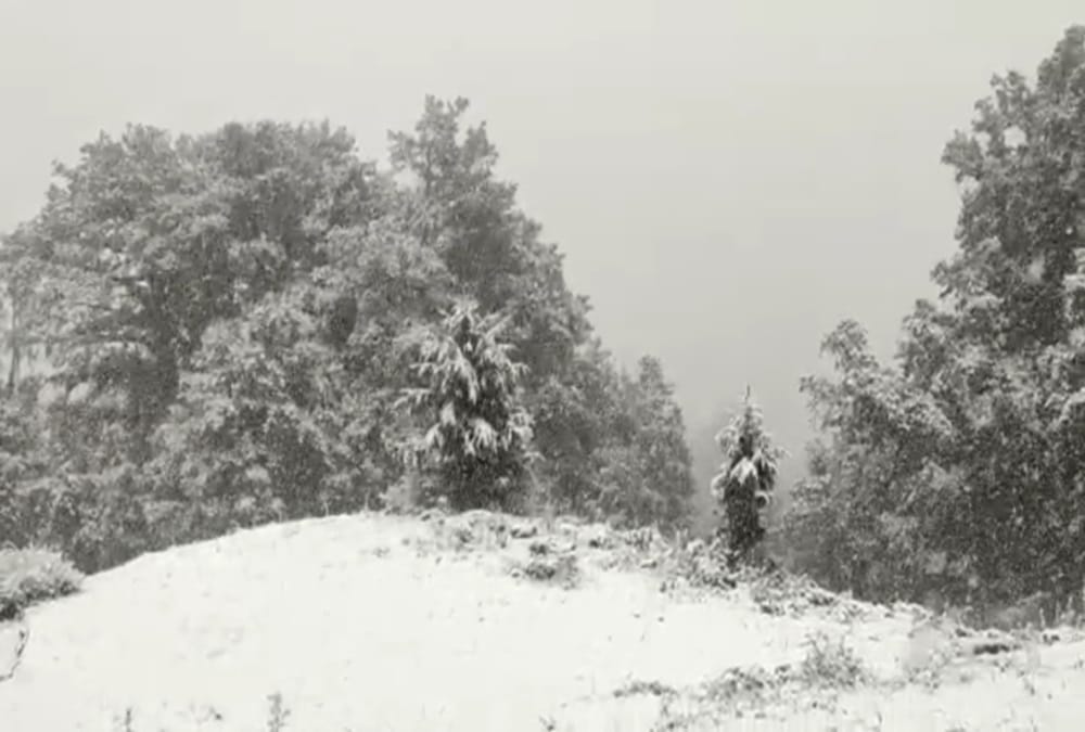 Hailstorm and Heavy Snowfall Rainfall Alert in uttarakhand today