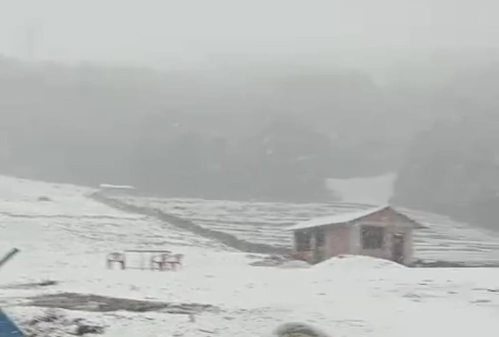 Snowfall in Auli After 15 years in november First Week and chardham Awesome Photos