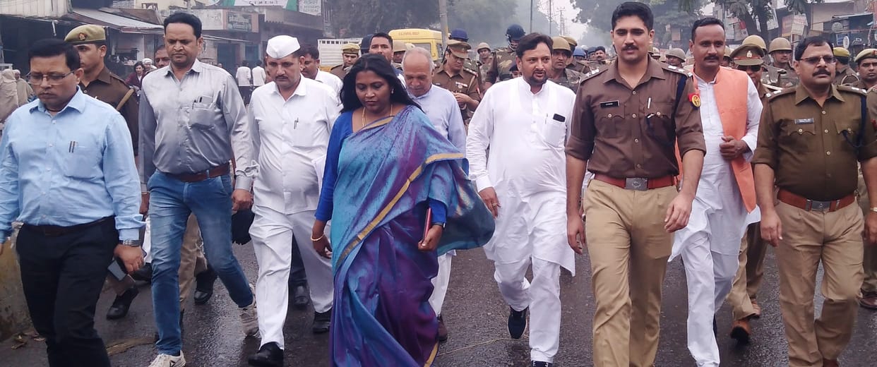 Muzaffarnagar News: DM, SSP in Budhana