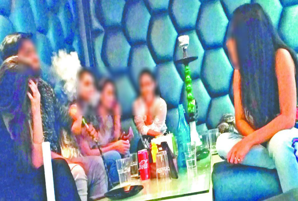 hookah bars running illegally in agra