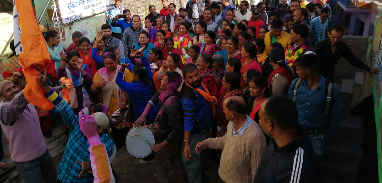 District President's grand welcome in Birkhal