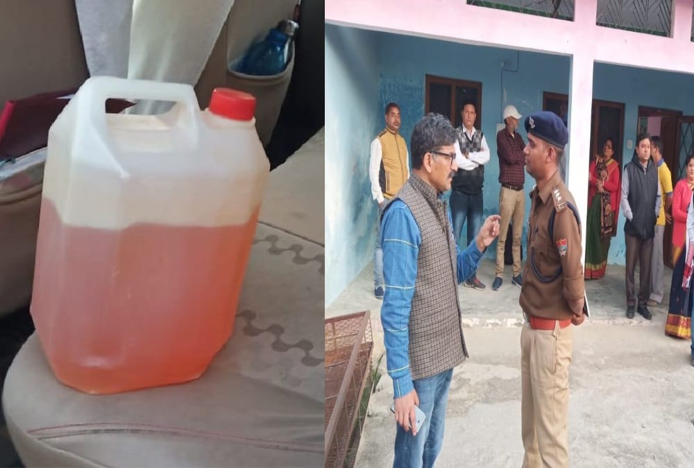 villager poured petrol on Kedarnath assembly MLA