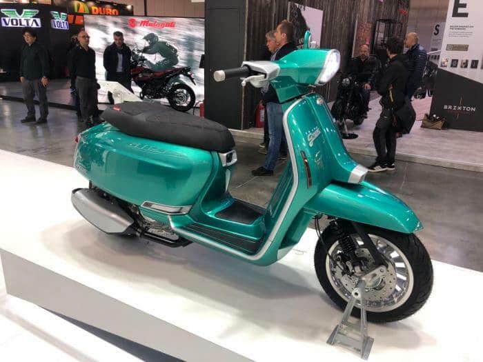 Lambretta G325 Electric Scooter Showcased in EICMA 2019, could be launch in Auto Expo 2020