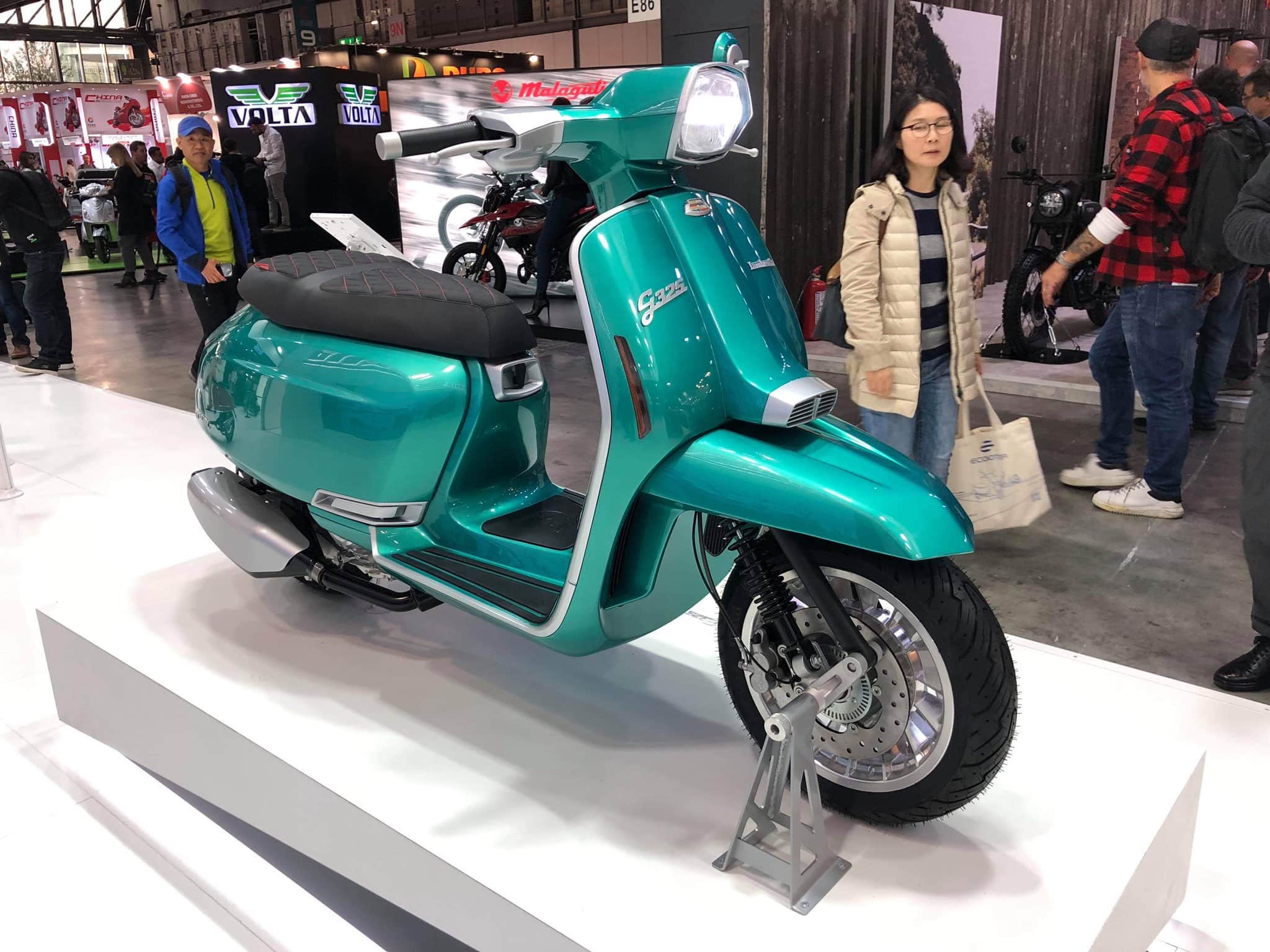 Lambretta G325 Electric Scooter Showcased in EICMA 2019, could be launch in Auto Expo 2020