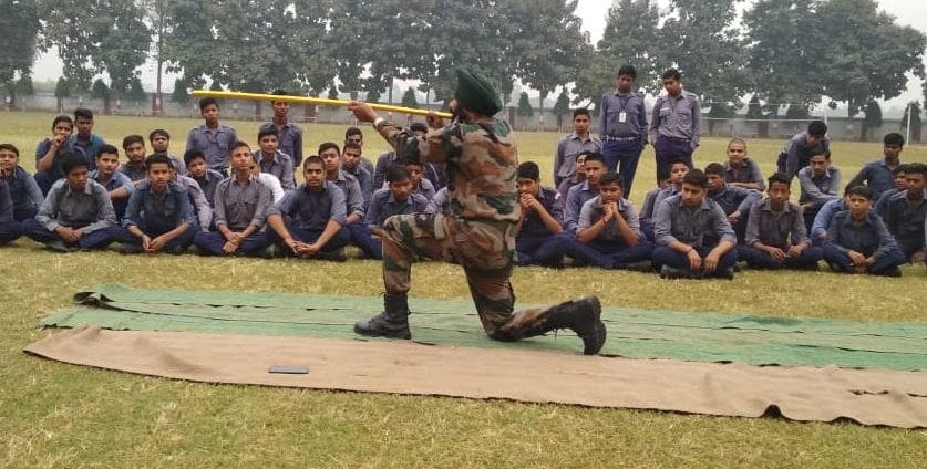 NCC Cadets Lala Jagdish Prasad Saraswati Vidya Mandir