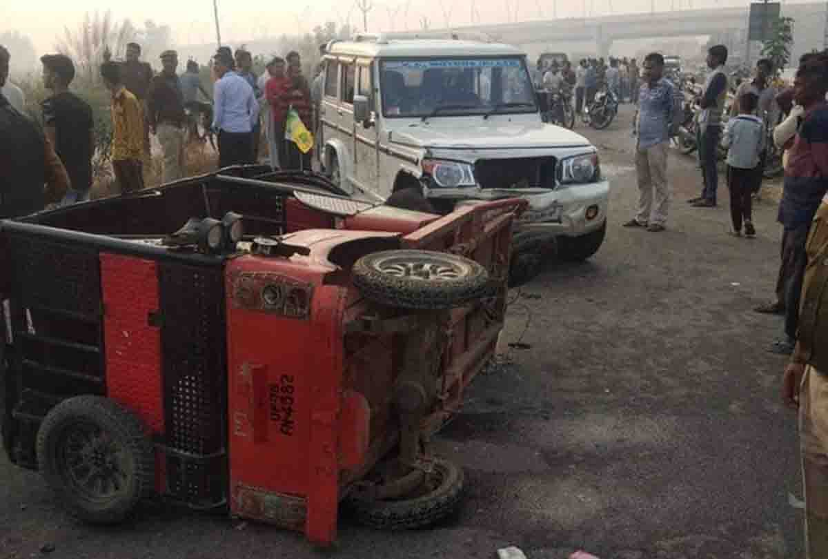 man killed in truck accident at unnao