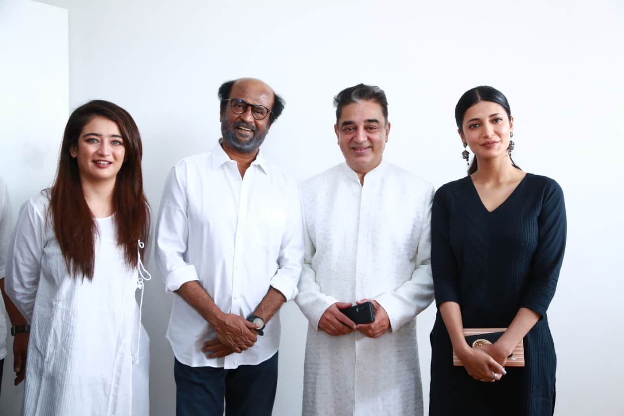 Kamal Haasan unveiled K Balachander statue on his birthday