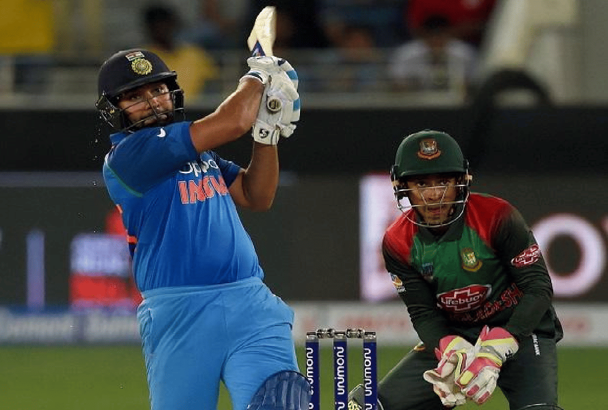 INDvBAN Rohit sharma set to join chris gayle and shahid afridi club of 400 international sixes