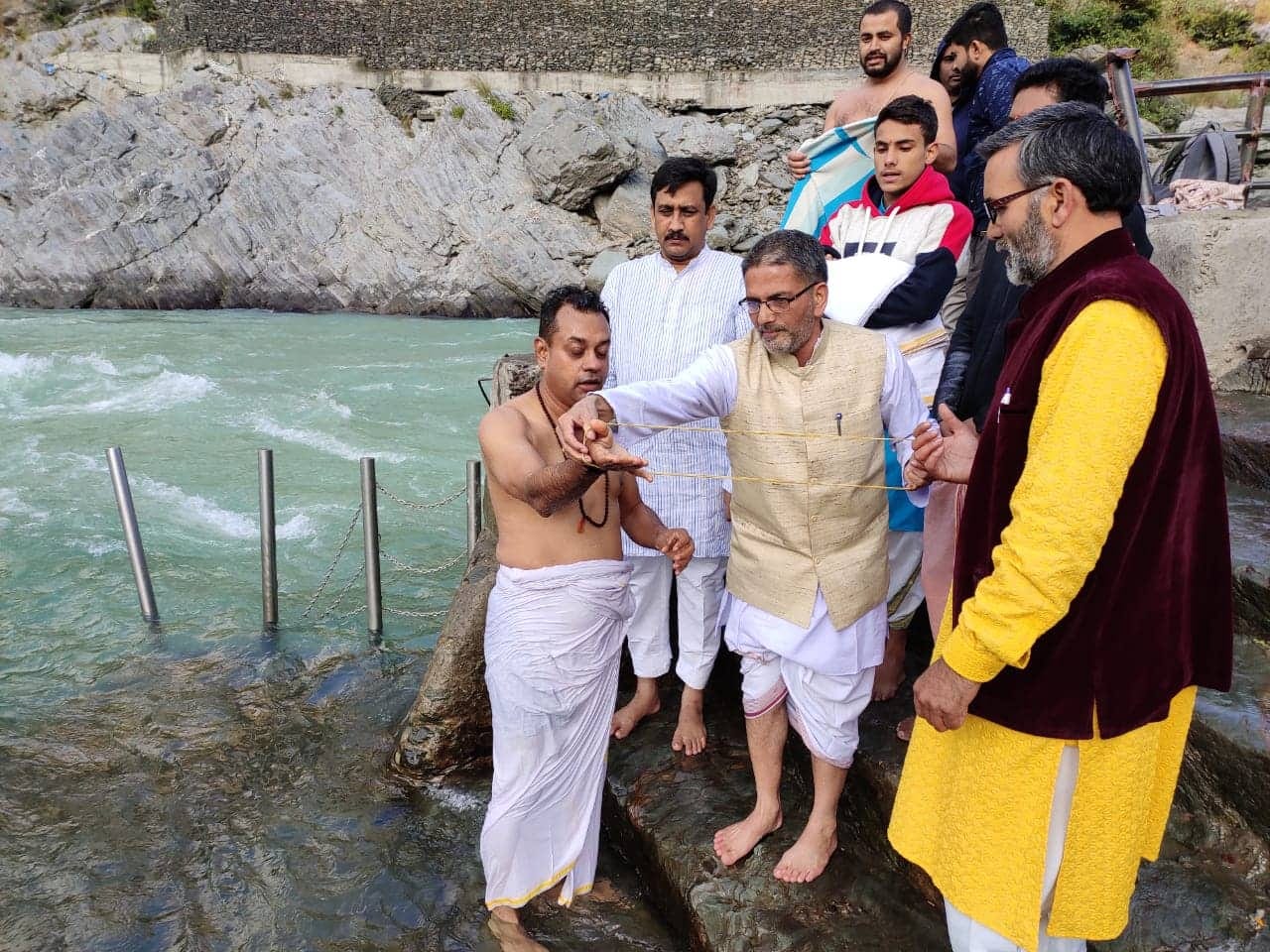 Sambit patra Arrives uttarakhand for igas festival