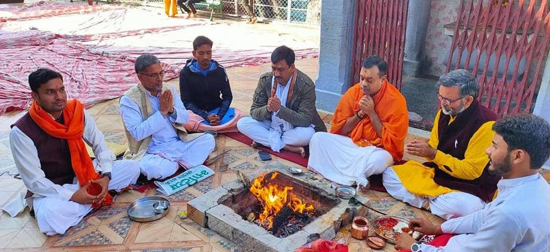 Sambit patra Arrives uttarakhand for igas festival