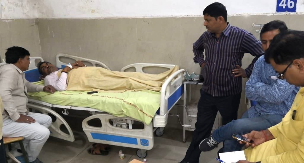Teacher leader in Bailey hospital met teacher injured in attack