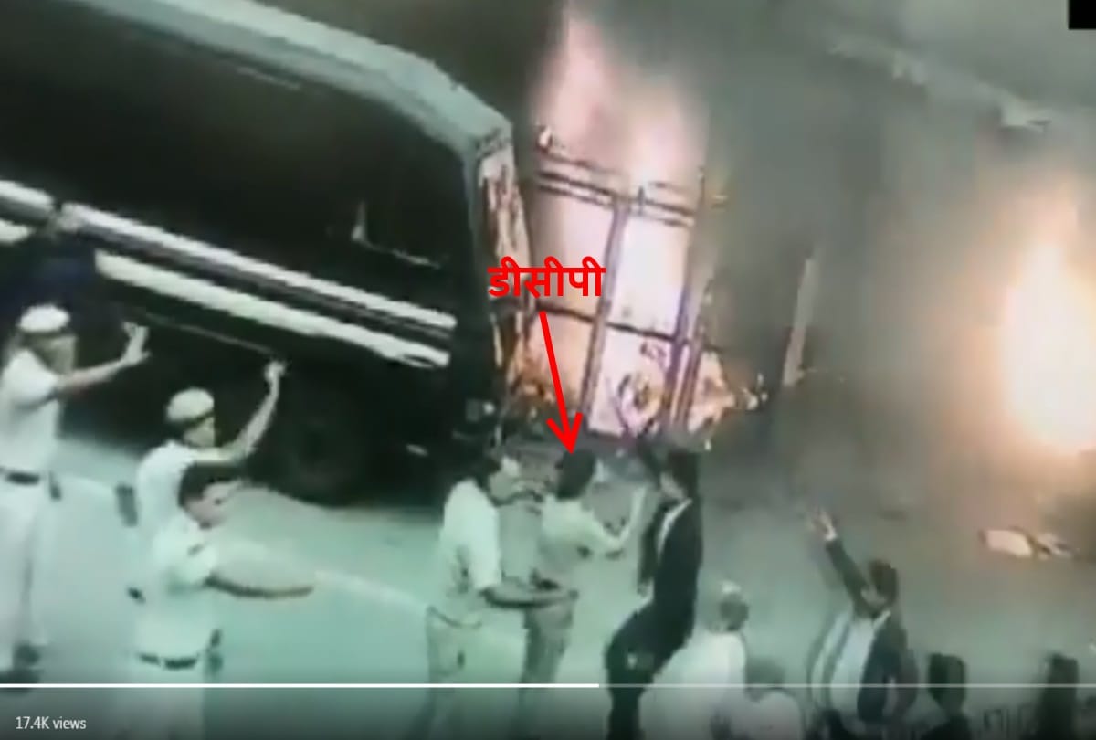 Tis Hazari CCTV footage of DCP Monika Bhardwaj pleading before lawyers to stop violence but no use