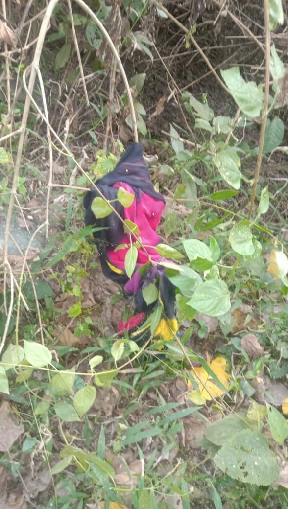 Reached the spot on the third day, blood stains, dupatta, patal were found