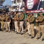 तैनात पुलिस कर्मी