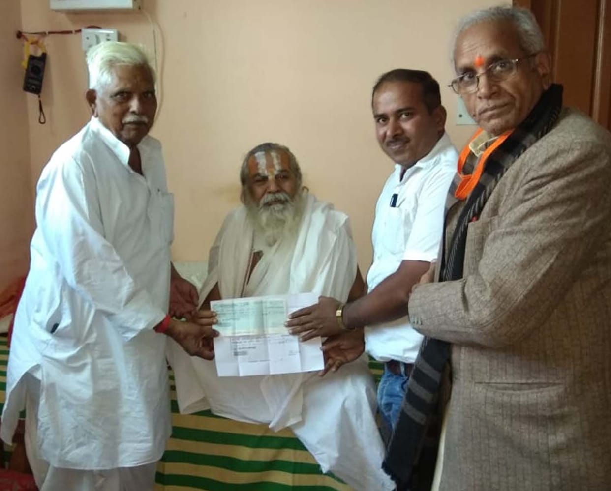 Pran Pratishtha: Siyaram is the first person in the country and the world to donate for Ram temple