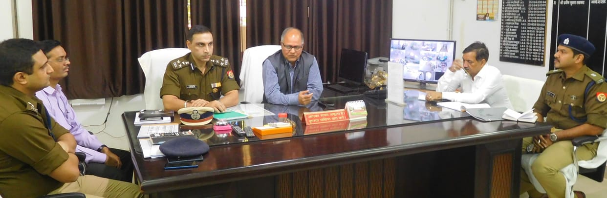 There was a discussion on keeping peace in Hathras before the decision on Ayodhya