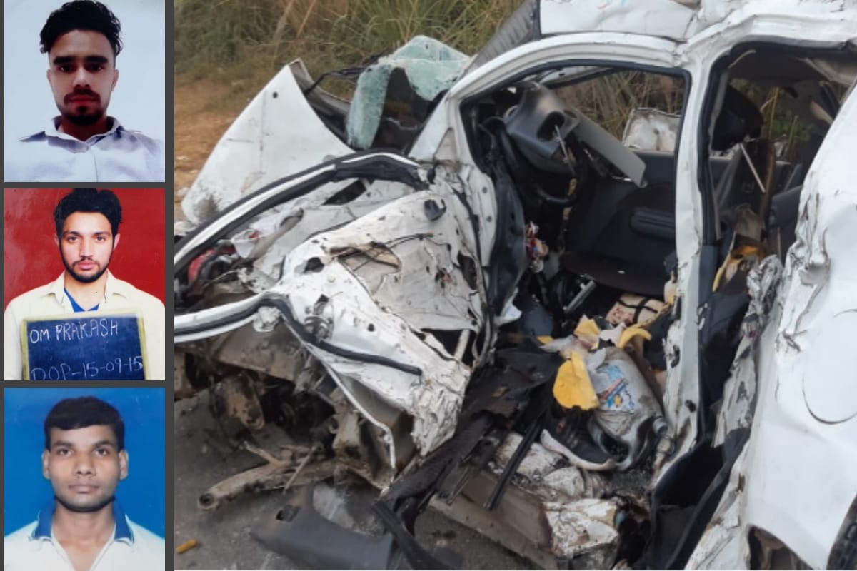 Five people died many injured in horrific road accident in Sardhana of Meerut