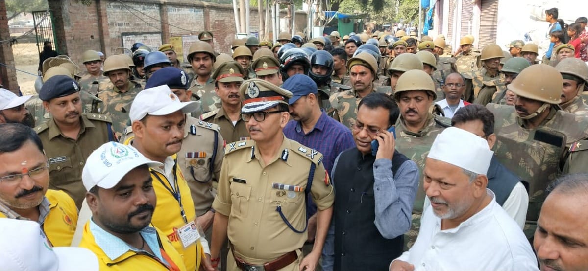 ayodhya verdict security people reaction on ayodhya case in varanasi