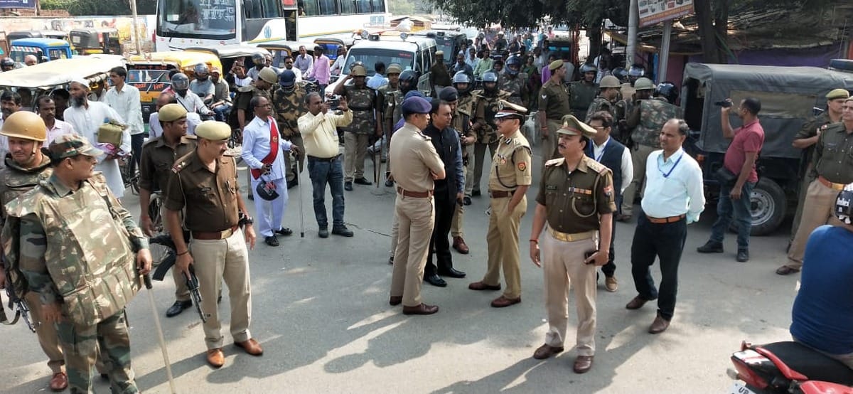 ayodhya verdict security people reaction on ayodhya case in varanasi