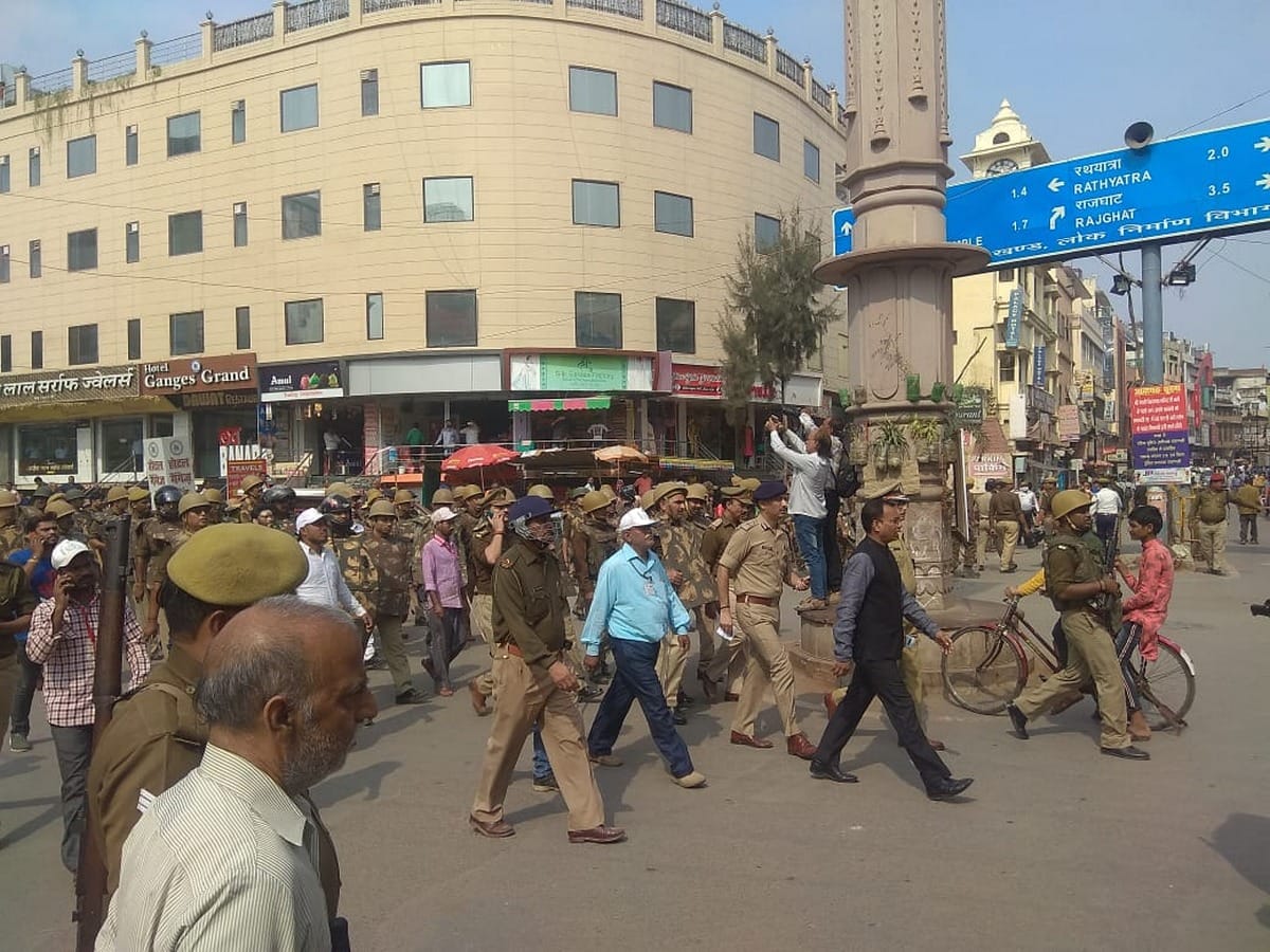 ayodhya verdict before security in varanasi ayodhya judgement