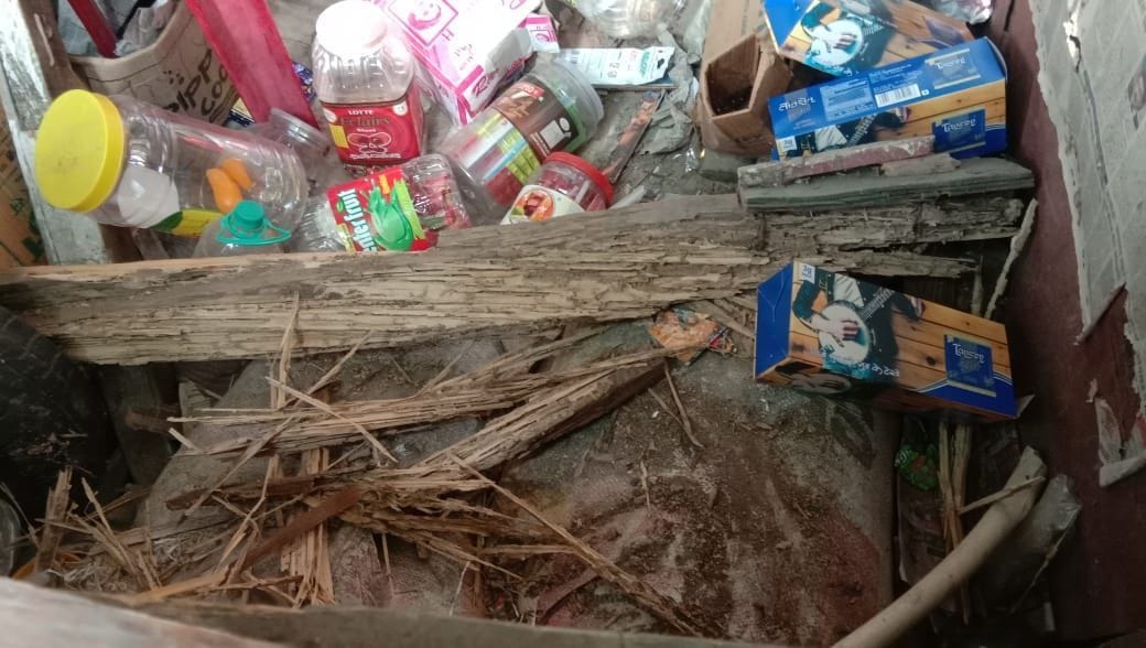 Sabotage in shop located near government hospital