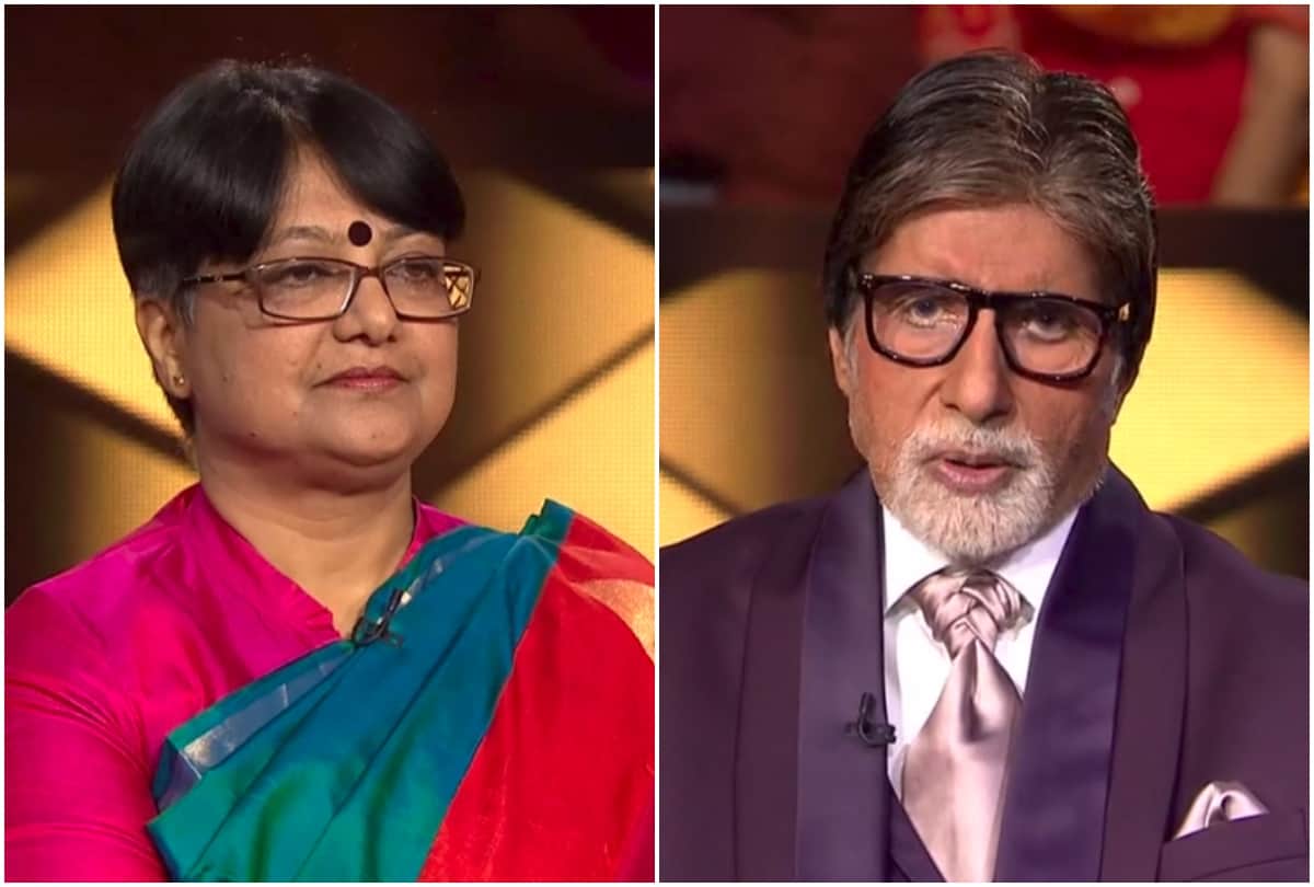kbc 11 amitabh bachchan show sushma singh chauhan