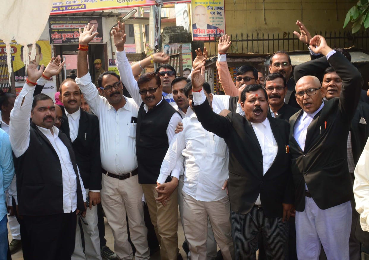 Did not do judicial work against the attack on lawyers in Delhi