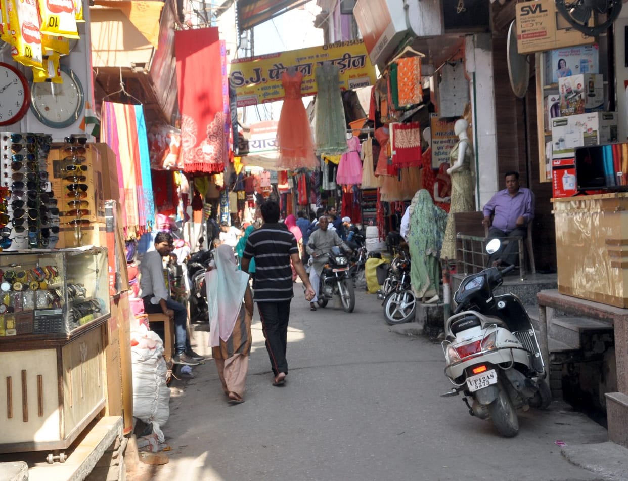 As usual, people are busy in livelihood