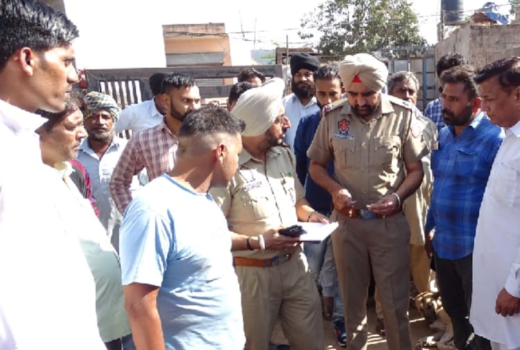 Son murdered mother at a village of Rajpura Of Punjab