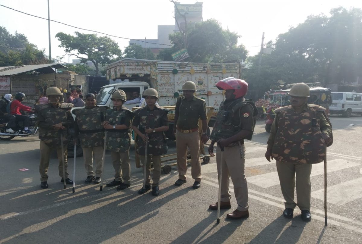high alert in agra zone over Ayodhya verdict