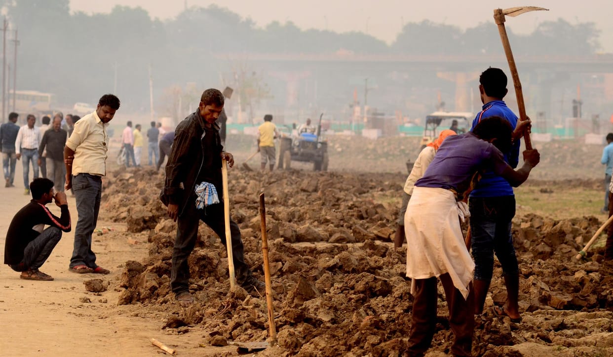 Struggling bypasses, Magh Mela settlement started