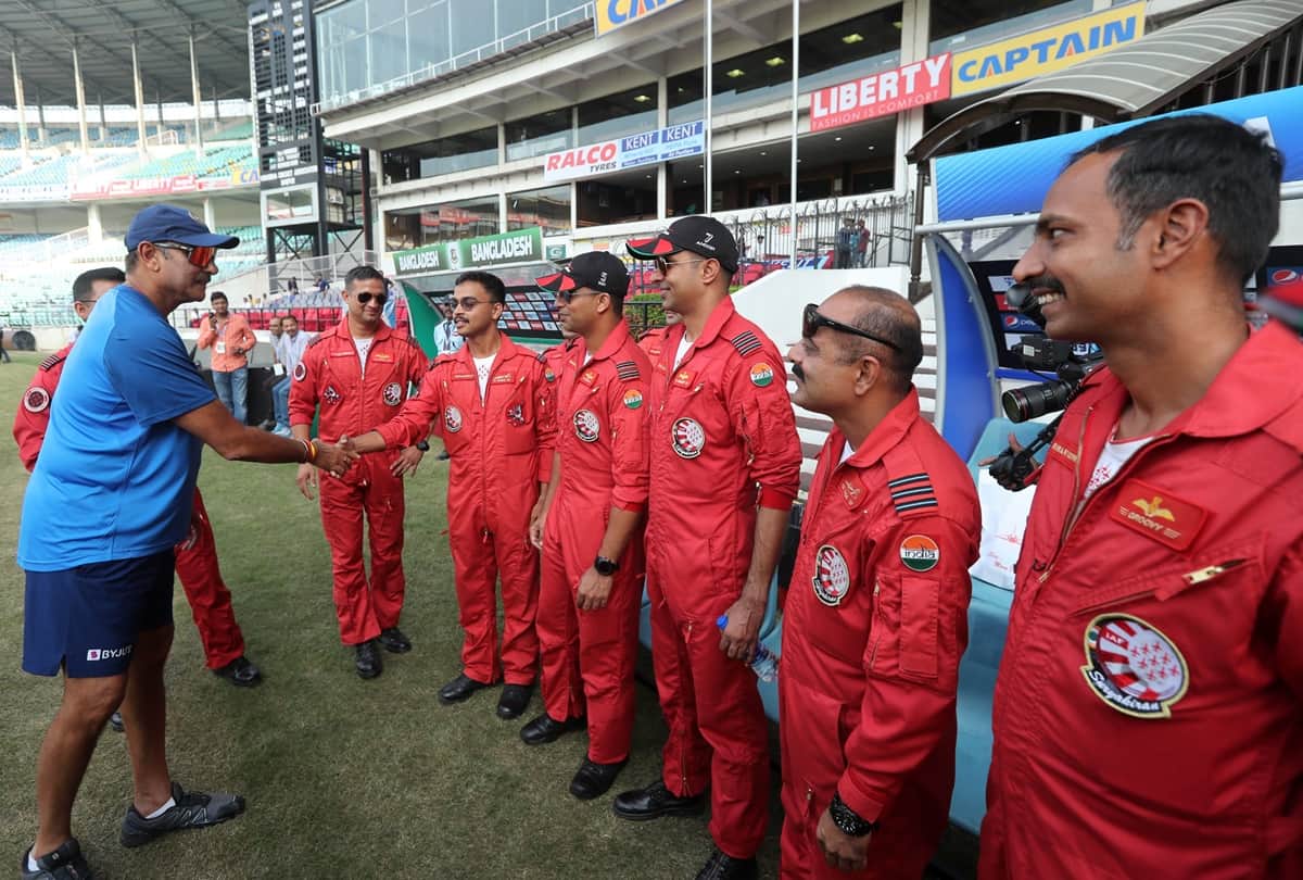 India vs Bangladesh: Indian cricketers spend time with Air Force pilots ahead of Nagput T20