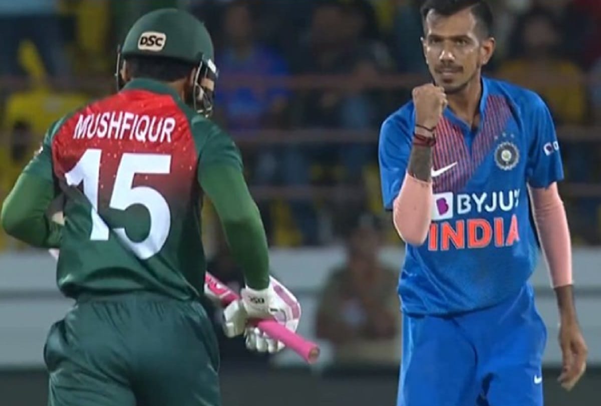 IND vs BAN Yuzvendra chahal becomes fastest indian to take 50 t20 wickets