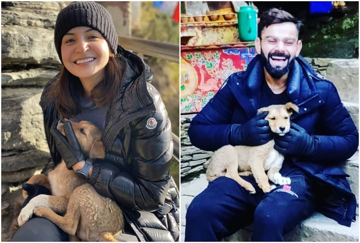 anushka sharma and virat kohli makes new friend in bhutan trip