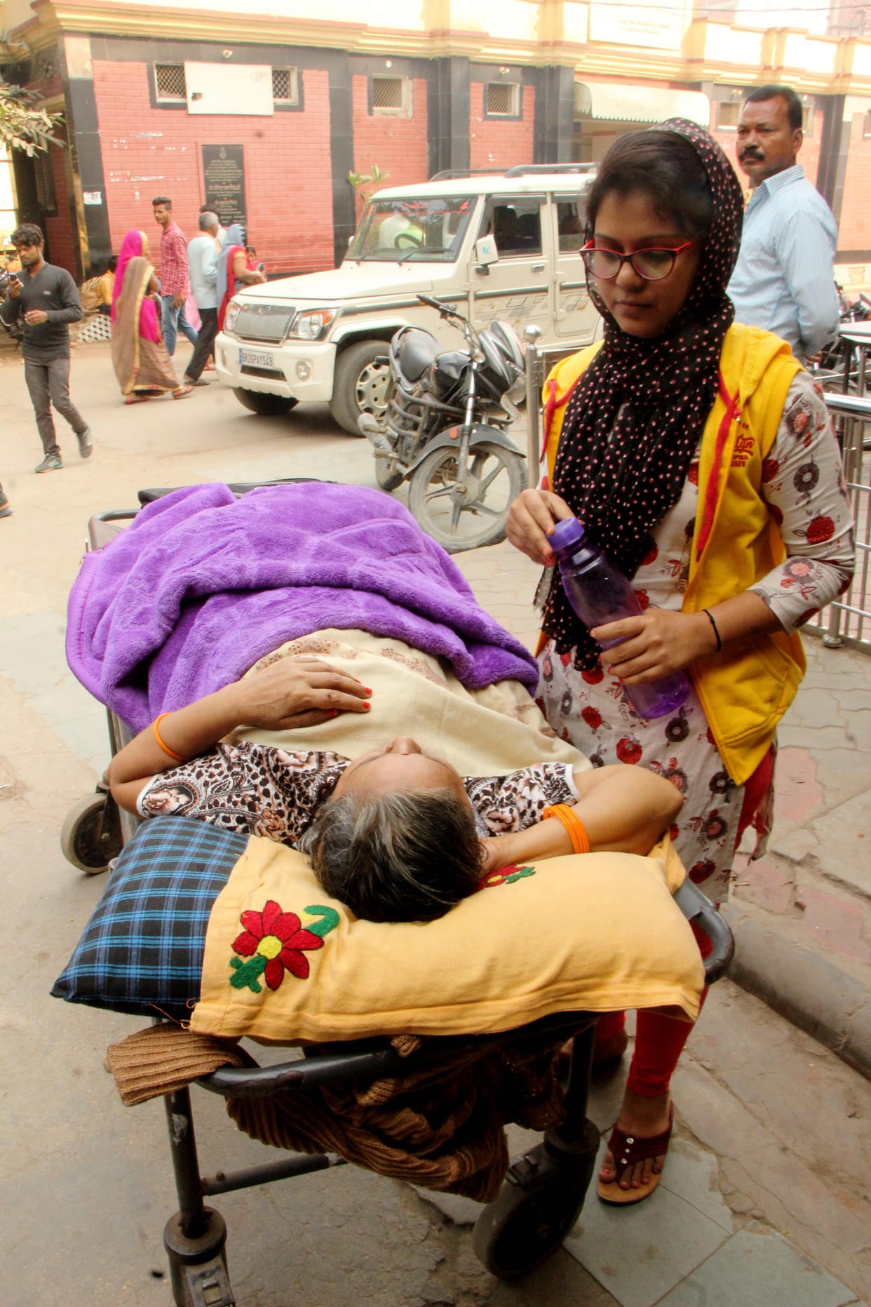 Residents were avoiding emergency Patient got upset