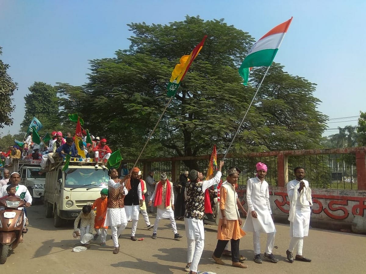 Eid Miladun Nabi julus procession julus in varanasi