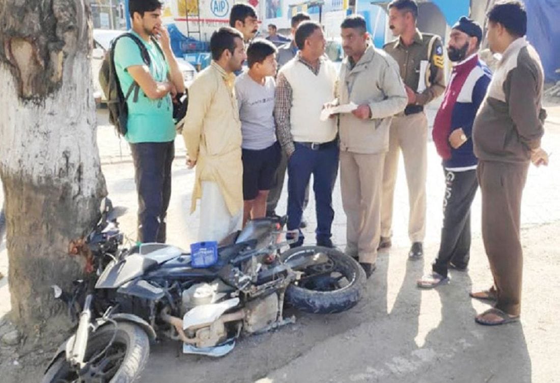 bike accident