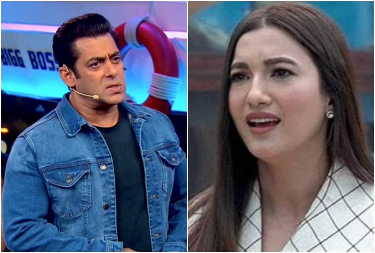 bigg boss 13 gauhar khan bash salman khan over supporting siddharth shukla aggression