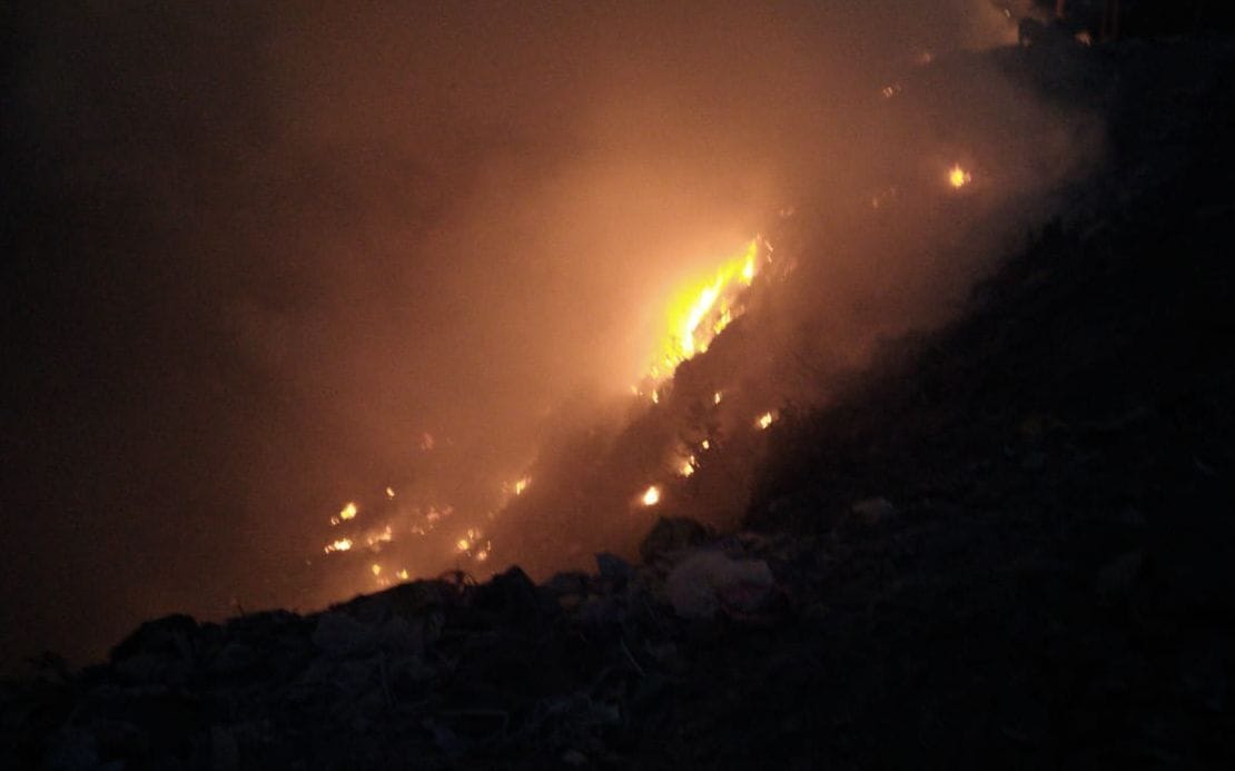 fire is not able to control for two days