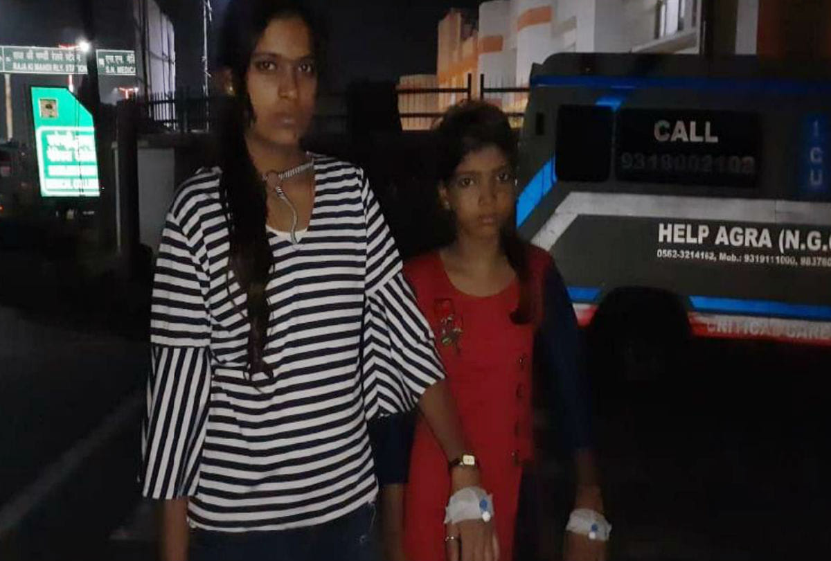 Student Food Poisoning of Basti School in Vrindavan Agra News