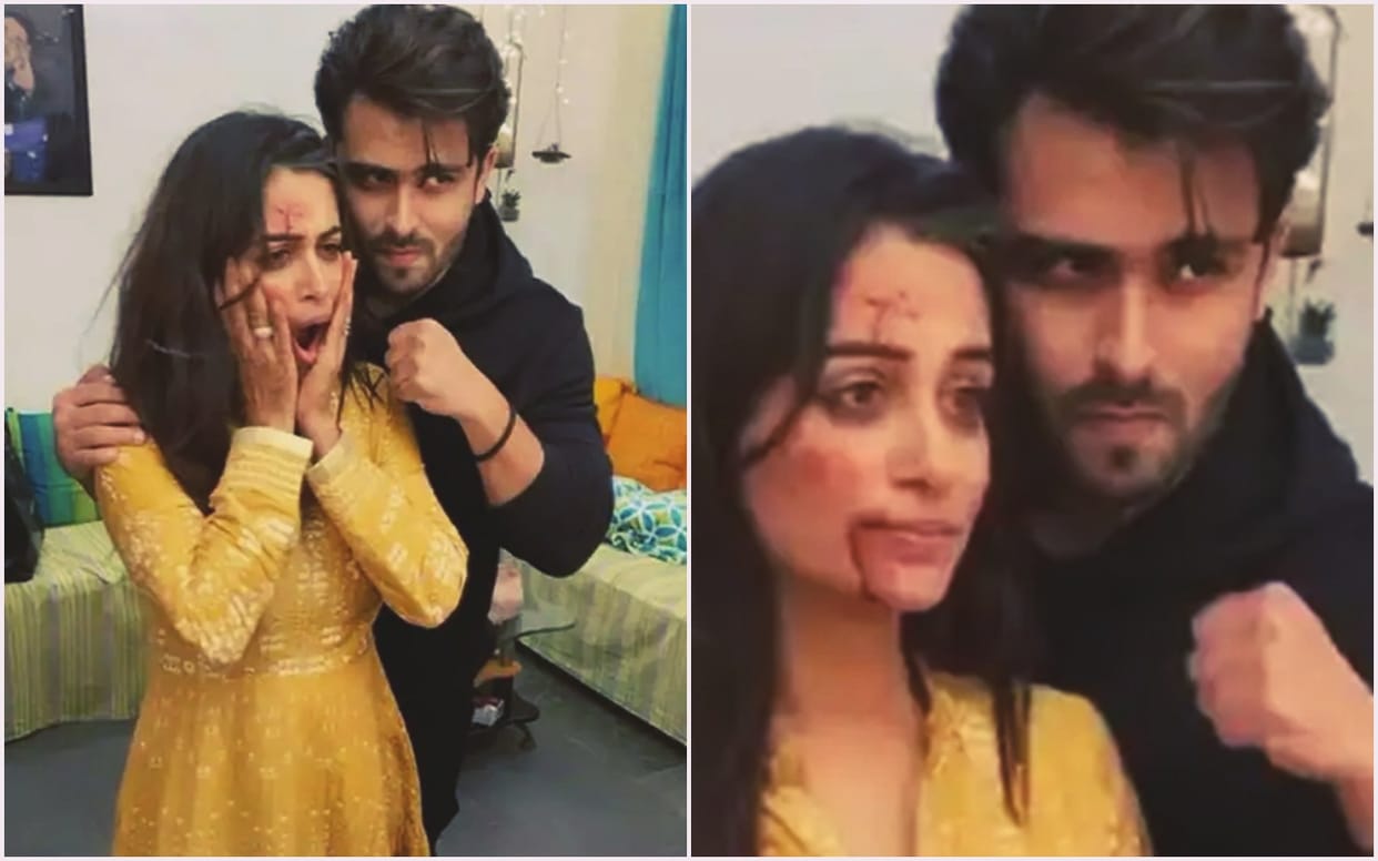 Dipika Kakar hubby Shoaib Ibrahim seen punching her and she can be seen bleeding